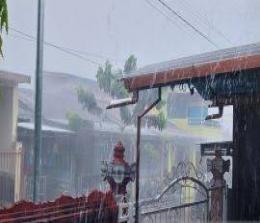 Ilustrasi hujan deras di Pekanbaru dan sekitar (foto/int)